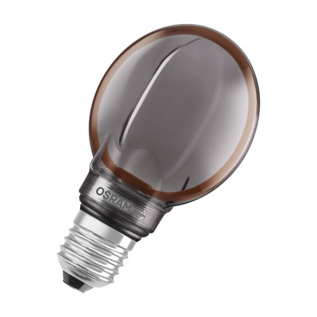 Bec LED Ledvance (Osram)  Vintage 1906 Globe 80 Filament O Lamp DIM 4 W 818 Smoke E27, 110 lm, 1800 K, 330°, dimabil
