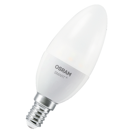 Bec LED LEDVANCE SMART+ ZIGBEE Tunable White Classic B40 4,9 W E14, 470 lm, 6500 K, 200°, alb