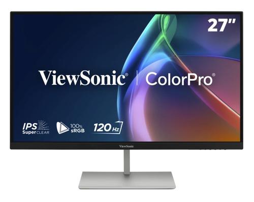 Monitor LED ViewSonic ColorPro VP2766-2K, 27inch, QHD (2560×1440), IPS, 120Hz, 5ms (GTG), Boxe 2x3W, Pivot, HAS, Swivel, Tilt, VESA 100×100 mm, Negru