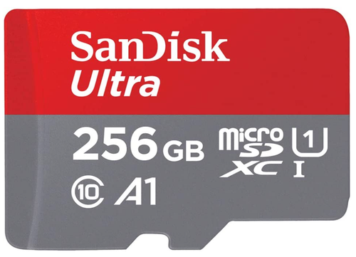 Card de Memorie SanDisk MicroSDXC, 256GB, Adaptor SD, Class 10