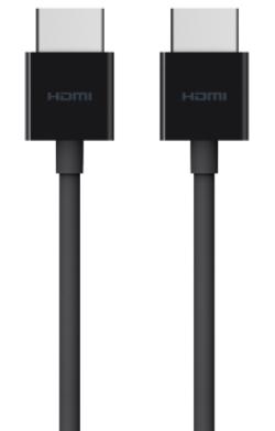 Cablu HDMI Belkin UltraHD Premium, 2 m (Negru)