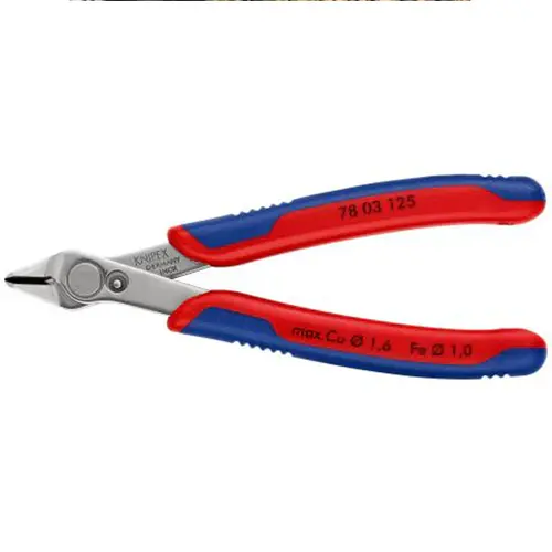Sfic Electronic Super Knips®, KNIPEX, 78 03 125, de precizie, otel