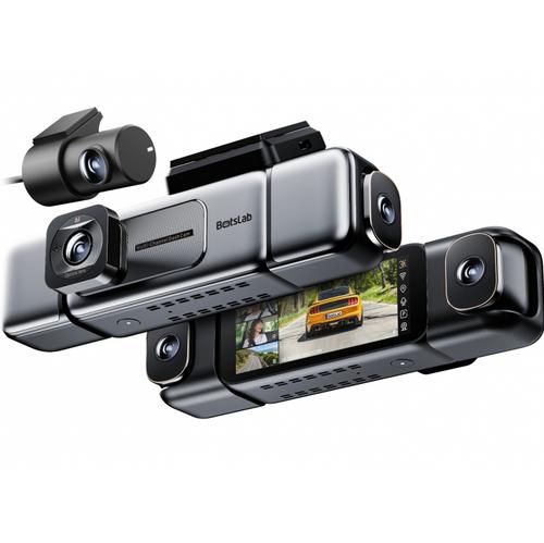 Camera Video Auto Fata Spate Botslab G980H 4CH, 3K, Wi-Fi, GPS, Afisaj 3.18inch (Negru)